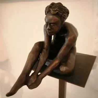 Sculpture en Bronze de Beggit Intitulée  NAFRI 