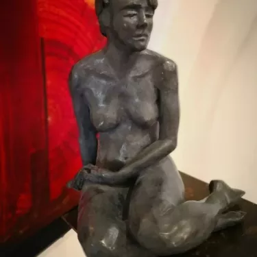 Sculpture en Bronze de Beggit Intitulée  TOURACHEL 