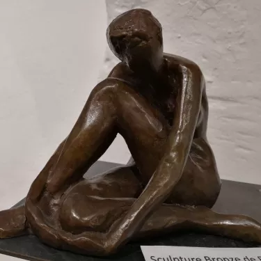 Sculpture en Bronze de Beggit Intitulée  SONGE 