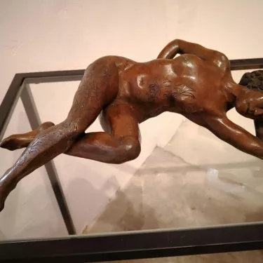 Sculpture en Bronze de BEGGIT Intitulée  Double Essence 