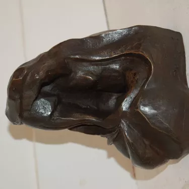 Sculpture en Bronze de BEGGIT Intitulée   TEMPÊTE 