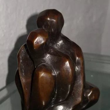 Sculpture en Bronze de Beggit Intitulée  MINI FUSION 