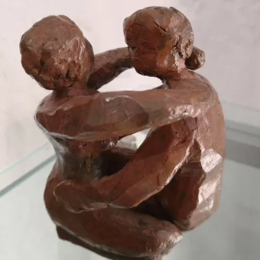 Sculpture en Bronze de BEGGIT Intitulée   PLAGE  