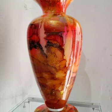 Vase en Cristal Intitulé  Furyo  (26) 