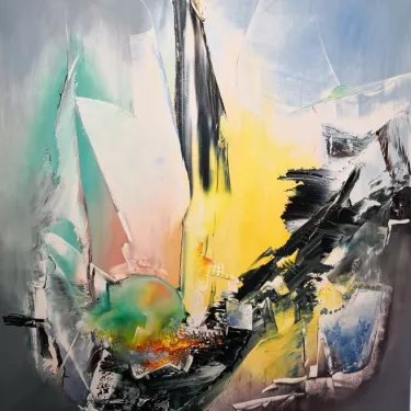 Huile sur Toile de René BERTHET (1941-2018)