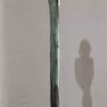 Calisto I - Réf 2-24 Sculpture en Céramique émaillé - Raku d'Ossabb 