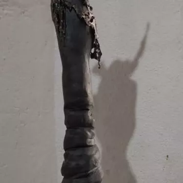 Lilith - Réf 30-21 Sculpture en Céramique émaillé - Raku d'Ossabb 