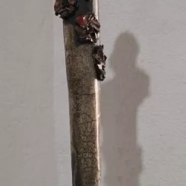 Tara - Réf 37-21 Sculpture en Céramique émaillé - Raku d'Ossabb 