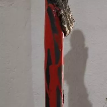 Oya III - Réf 61-21 Sculpture en Céramique émaillé - Raku d'Ossabb 