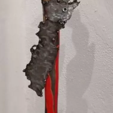 Penthelisée II - Réf 4-23 Sculpture en Céramique émaillé - Raku d'Ossabb 