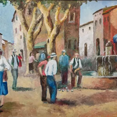 Provence - Oil on canvas - GLUZAC - P8