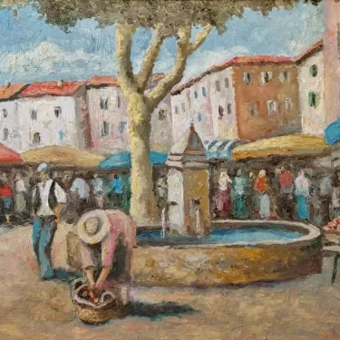 Provence - Oil on canvas - GLUZAC - P10