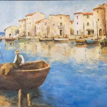 Marine - Oil on canvas - GLUZAC - M40