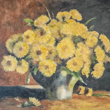 Still Lifes - FLOWERS - A Bouquet of Wildflowers - Oil on canvas - GLUZAC - FL27