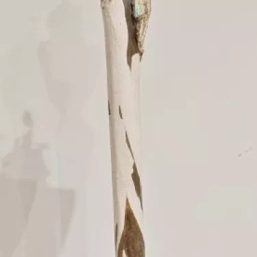 Sculpture en Céramique émaillée, Technique RAKU -  Eiréné  d'OSSABB - 2223