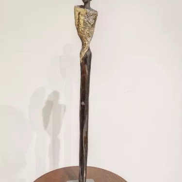  Sculpture, en céramique émaillée, dans la Technique Japonaise du RAKU. Intitulée  CALISTO VI .d'OSSABB 17515