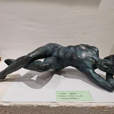 Sculpture Bronze Intitulée  DOUBLE ESSENCE  par BEGGIT