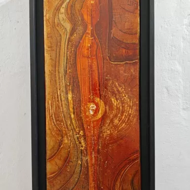 N°84 - Huile sur Toile d'Aléos - Dimensions 25x50 cm - Références 25H50A340