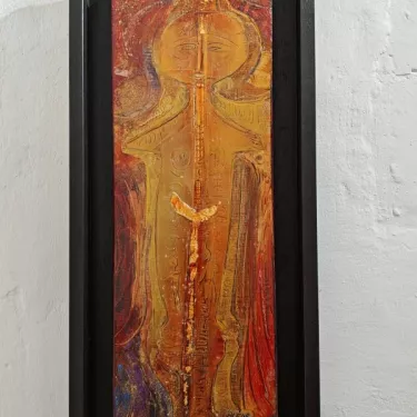 N°87 - Huile sur Toile d'Aléos - Dimensions 22x61 cm - Références 22F61A258