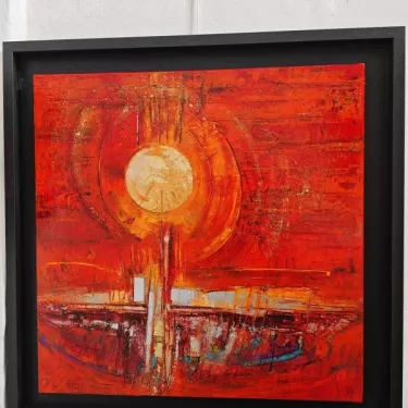 N°88 - Huile sur Toile d'Aléos - Dimensions 60x60 cm - Références 60S60A794