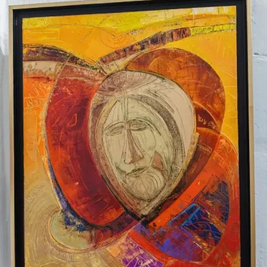 N°92- Huile sur Toile d'Aléos - Dimensions 50x61 cm - Références 50D61A792