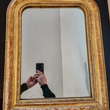 19th century Louis Philippe mirror 
