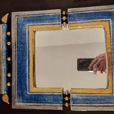 Miroir avec Fronton, en Céramique de Georges PELLETIER (1938-2024)