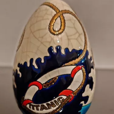 TITANIC 1912 - 2012 Faïencerie et Emaux de LONGWY.