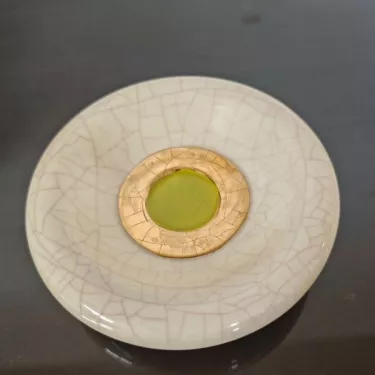 Petite Coupelle Ronde - Faïencerie et Emaux de LONGWY.