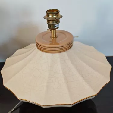 Lampe de Salon de Régis DHO - Intitulée  BALI  - Faïencerie et Emaux de LONGWY.