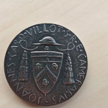 Médaille Argent VATICAN Cardinal Jean VILLOT - 1978 Réf 459-6