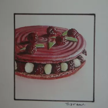 Huiles sur papier sur le Théme de la Patisserie