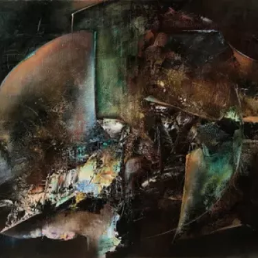 Huile sur toile de René BERTHET (1941-2018) Réf 1-265