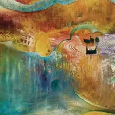 Huile sur toile de René BERTHET (1941-2018) Réf 1-271