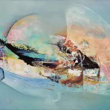 Huile sur toile de René BERTHET (1941-2018) Réf 1-274