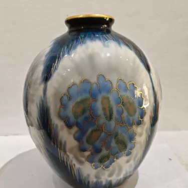Camille THARAUD (1878-1956) Limoges. Modèle Genêt, Vase en Porcelaine Réf 191-2