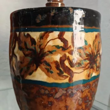 Camille THARAUD (1878-1956) Limoges. Modèle Hérodiade (forme d'Henri RAPIN). Vase Couvert, en Porcelaine Réf 186