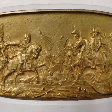 PIERRE-JOSEPH CHARDIGNY ( 1794-1866) - BAS RELIEF -  NAPOLÉON À AUSTERLITZ  Réf 227