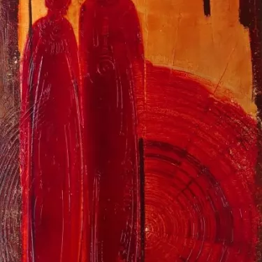 N°4 - Huile sur Toile d'Aléos - Dimensions 100x50 cm - Références 50N100A21