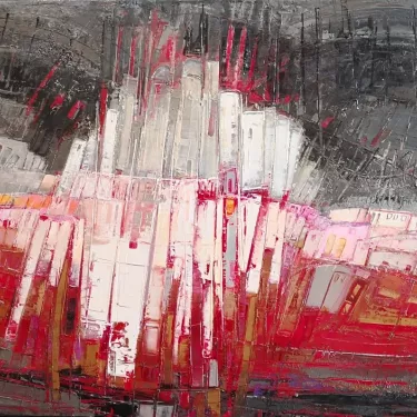 N°37 - Huile sur Toile d'Aléos - Dimensions 54x81 cm - Références 54X81A639