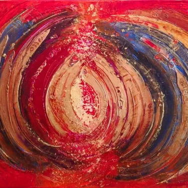 N°42 - Huile sur Toile d'Aléos - Dimensions 61X33 cm - Références 61Q33A285