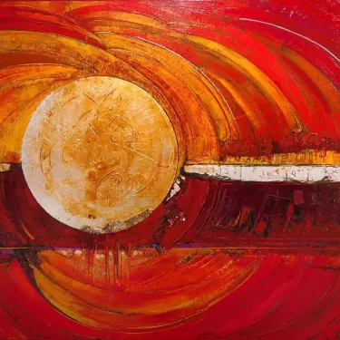 N°47- Huile sur Toile d'Aléos - Dimensions 73x100 cm - Références 73Y100A640