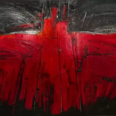 N°48- Huile sur Toile d'Aléos - Dimensions 114x195 cm - Références 114X195A690