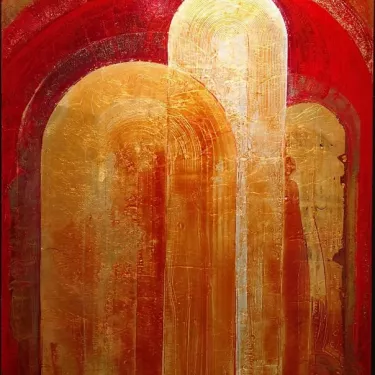 N°52 - Huile sur Toile d'Aléos - Dimensions 97x130 cm - Références 97K130A214