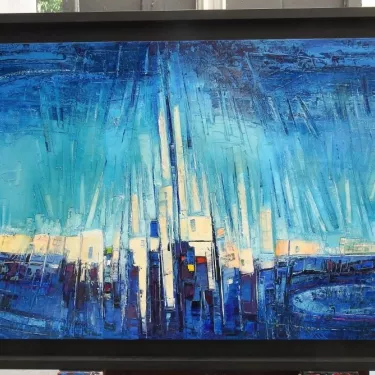 N°82 - Huile sur Toile d'Aléos - Dimensions 60x120 cm - Références 60Y120A776