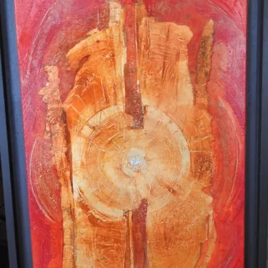 N°A69 - Huile sur Toile d'Aléos - Dimensions 81x54 cm - Références 81N54A94