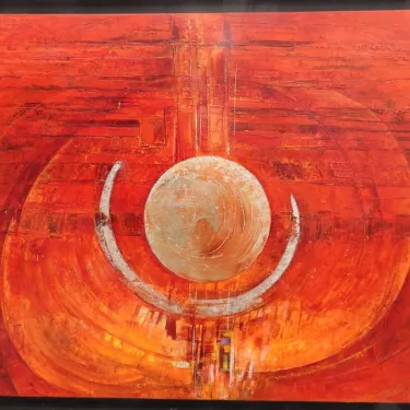 N°A73 - Huile sur Toile d'Aléos - Dimensions 114x146 cm - Références 114M146A786