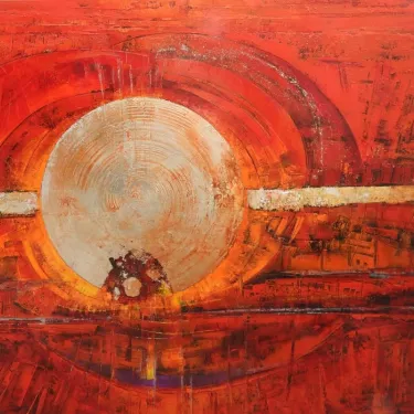 N°A74 - Huile sur Toile d'Aléos - Dimensions 114x146 cm - Références 114M146A790