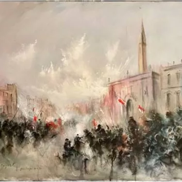 B01 - Printemps Arabe - 73 x 60 cm