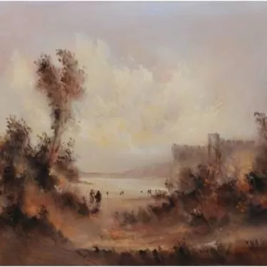P02 - Clairière près du Château - 92 x 65 cm